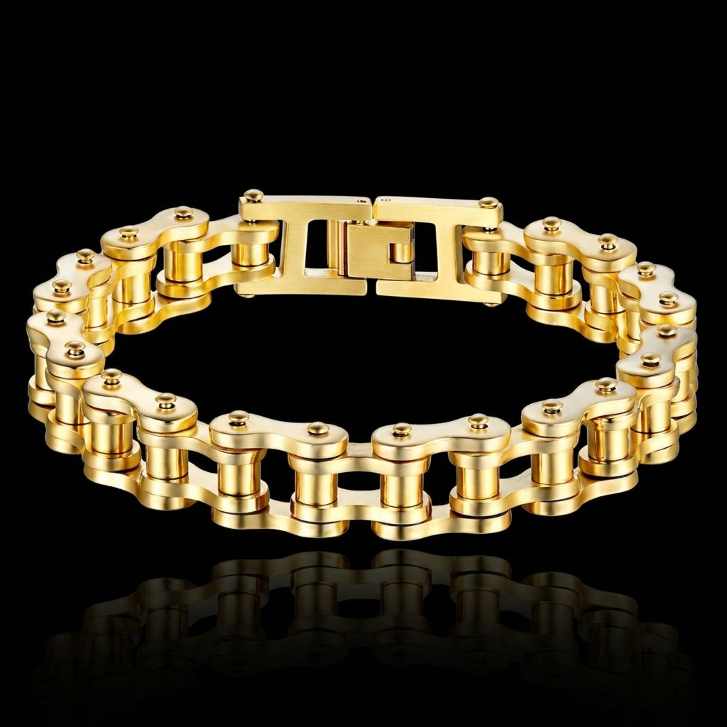 Bike Chain - Gold
