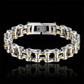 Bike Chain - Silver/Gold