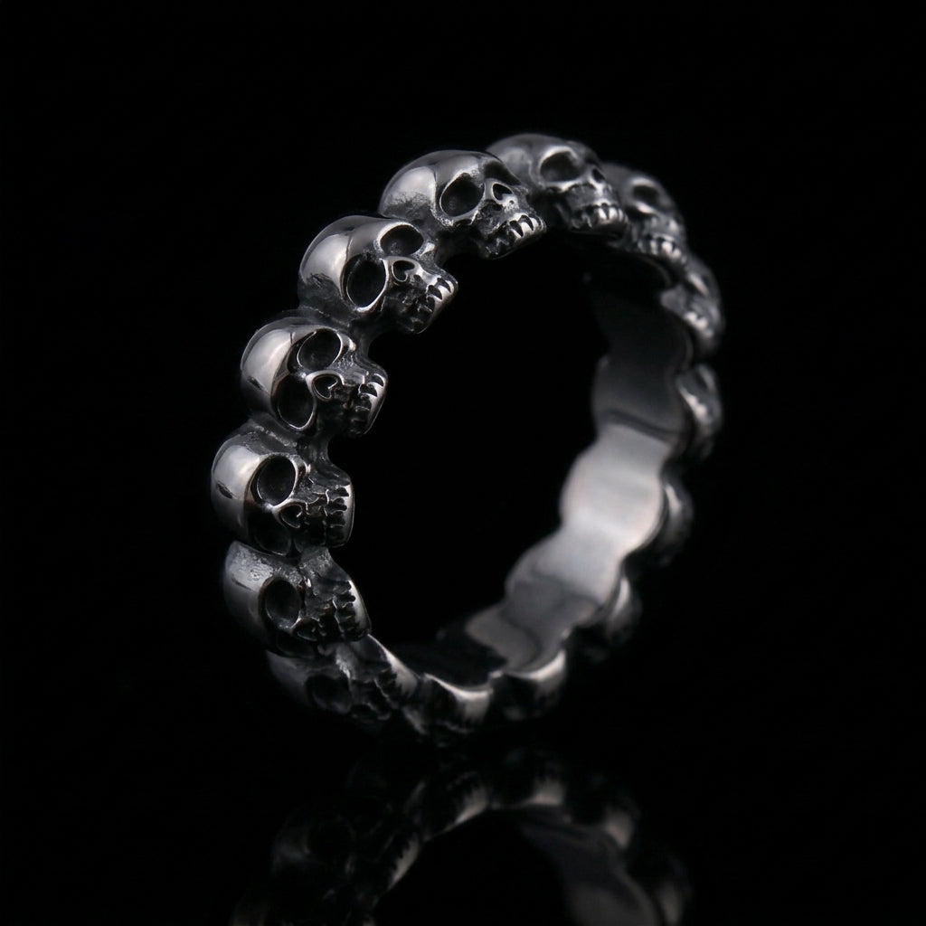 Skull Circle - Black