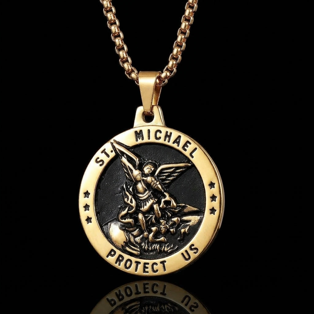 St. Michael Guardian - Gold