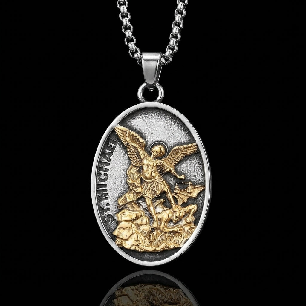 St. Michael Judgment - Gold